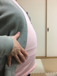 双子妊娠15週のお腹の大きさ